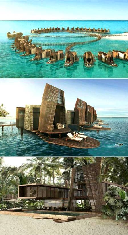Floating house
