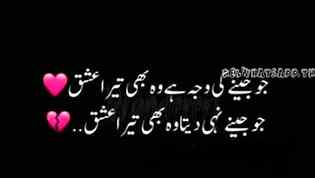 💝jeni ki waja h wo bhi 
tera ishq💝