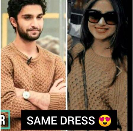 Same dress...
