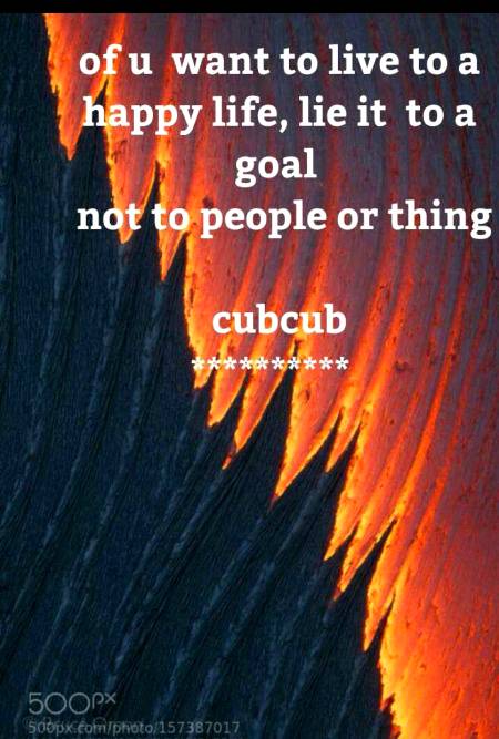 If you want to live