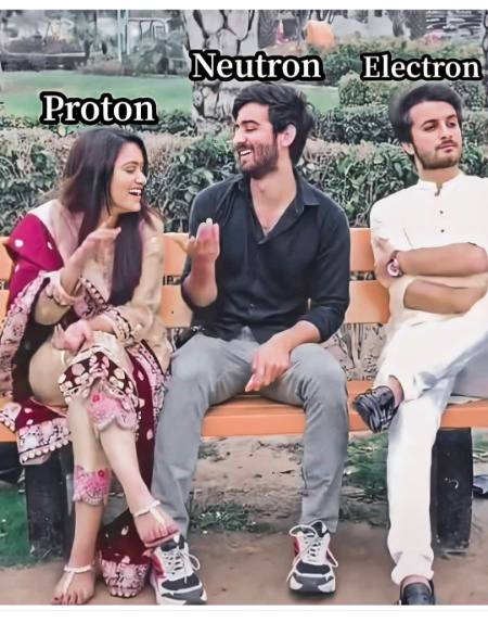 Electron ko gussa a rha ha 😜😜😜🤭🤭🤭