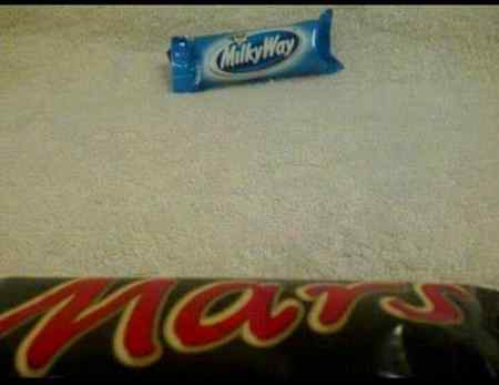 A view of milky way from mars!