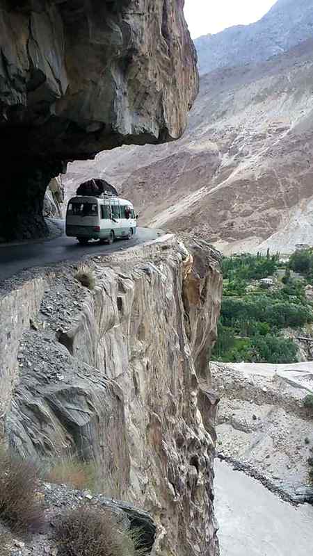 Danger road in skardu Gilgit baltistan Pakistan 🔥