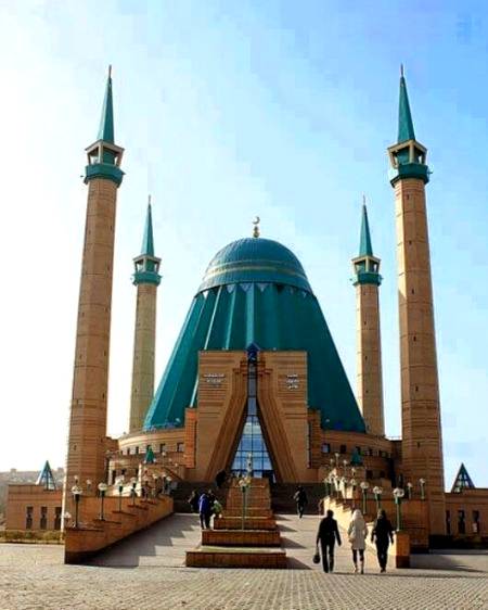 Beautiful Mosque pavlodar , Kazakhstan 💕💕