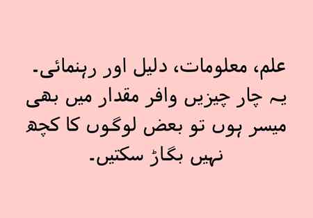 Mera Personal Opinion Hai Agar Aap Ko Pakistan Main Paisa Seat Izzat Chahiye Taleem Zarori Hai Log Khud Aap K Muhtaj Hon Gay 😊😊😊
