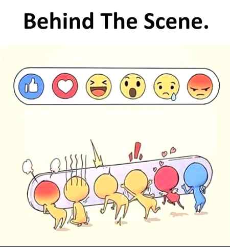 Emojis behind the scene..