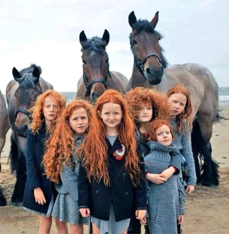 Beauty of red head...The rare hair colour
