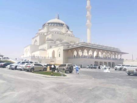 One of the beautiful mosque in sharjah