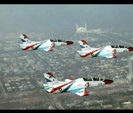 Earobatic team over capital city😍✈️