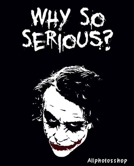 wHy sOo sEriOus