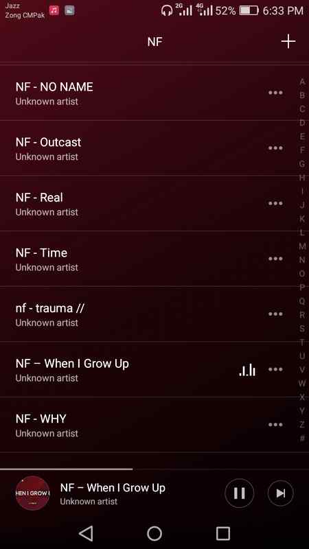 I love nf SONGS..
