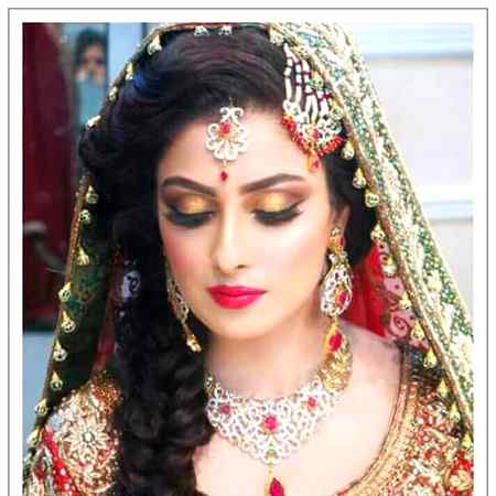 Bridal makup