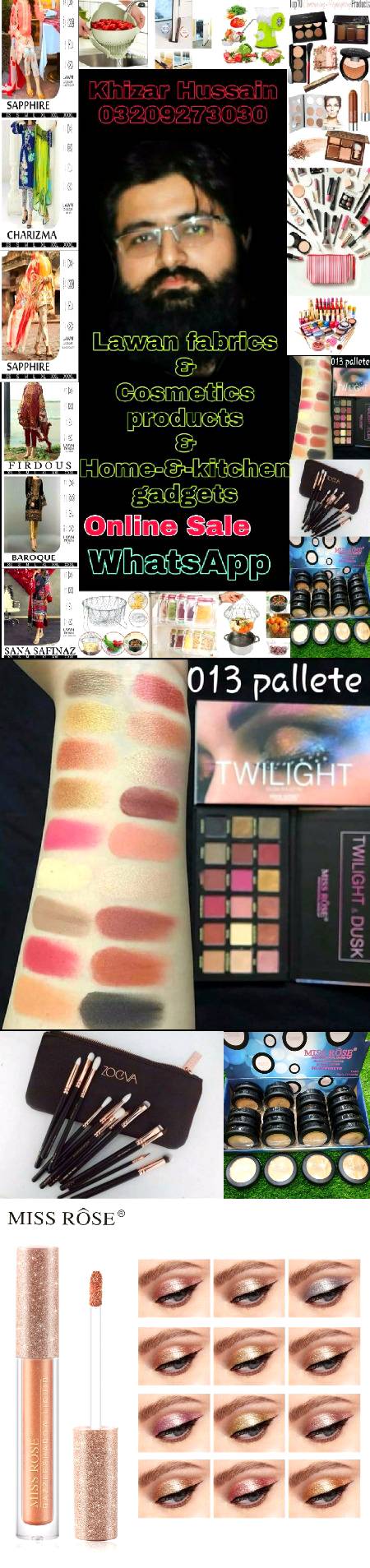 lawan fabrics , cosmetics products & kitchen gadgets Online Sale 💅👗👚💄🖌️ Contact & details >>>>Khizar hussain WhatsApp 03209273030