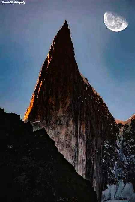 Peak of mountain Hunza ....👍🏻👍🏻