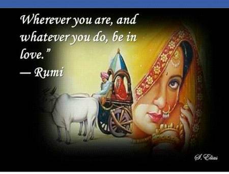 Rumi words...