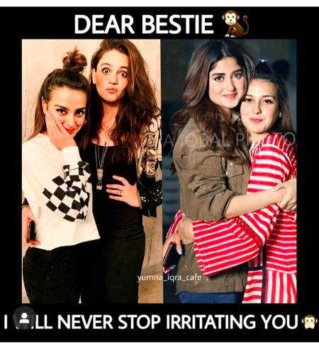 I'll never stop irritating you...