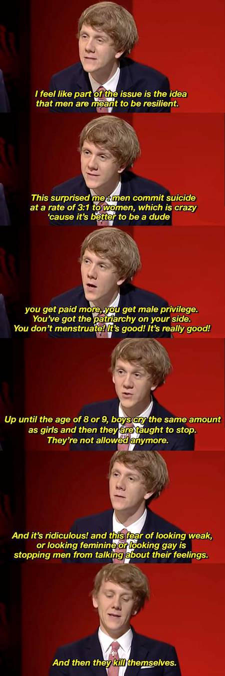 Mard ko bhi dard hota hei bhae (":