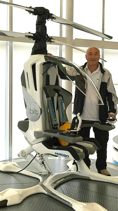 New invention of china. Smart helicopter