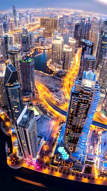 Dubai night view photography🔥🔥👌✌❤