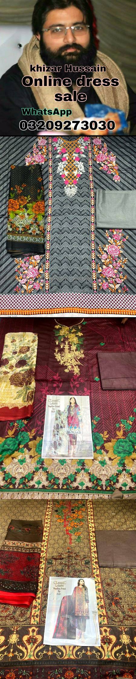 Zesh fabrics
New articles 2020
LIMITED Edition
Embroidered front
Printed back
Printed Sleeves
Printed trouser
With some
Designs.