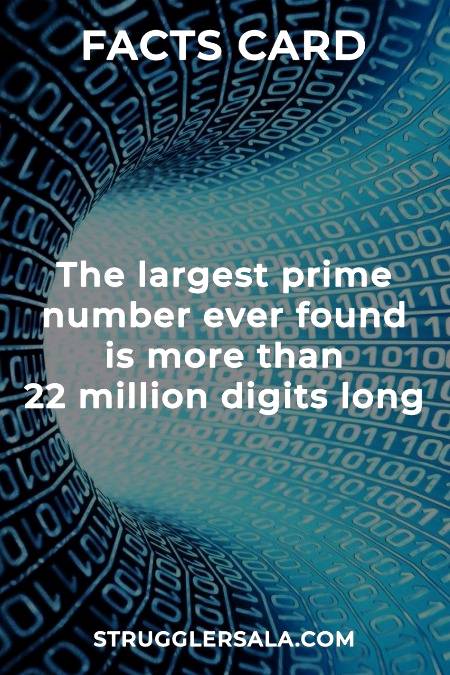 Largest prime number