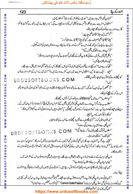 Title = Jannat kay patay.
Writer = Nimra Ahmed.
Total Pages = 123.