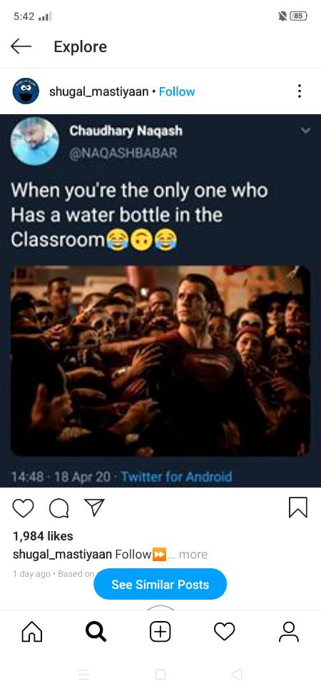 Or jab dyty ty kisi ko toh ye keh k xyty ty k muh nahi lgna bottle ko
