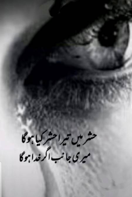 حشر میں تیرا حشر کیا ہوگا
