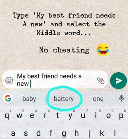 No cheating😉😉