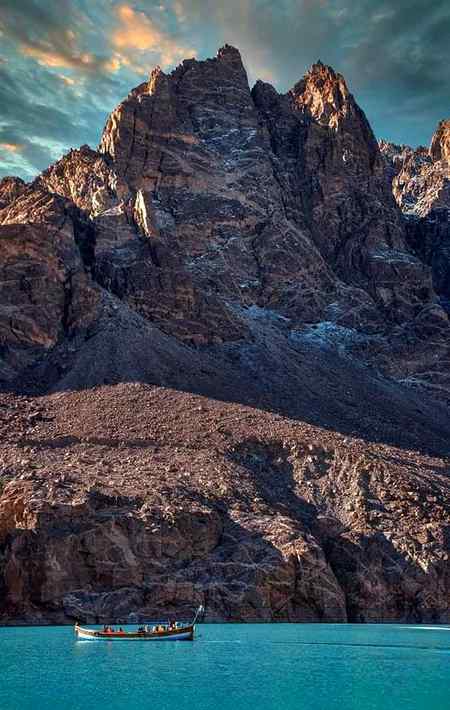 Attabad lake gojal upper hunza gilgit baltistan Pakistan