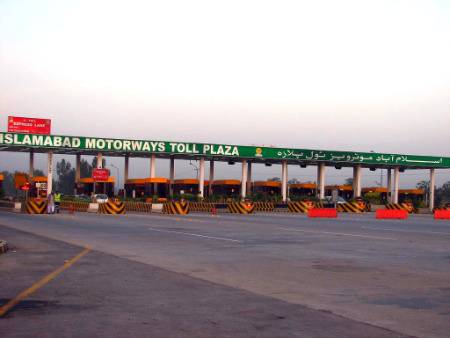 Islamabad moterway tool plaza