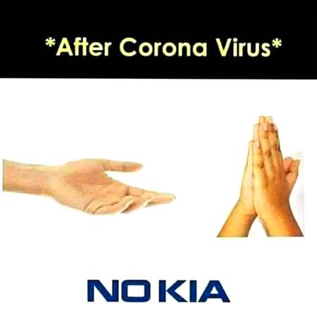 No handshake rule lol