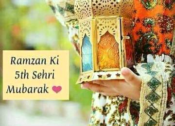 .q1 Ramzan ke 5th Sheri mubrak.sub ko