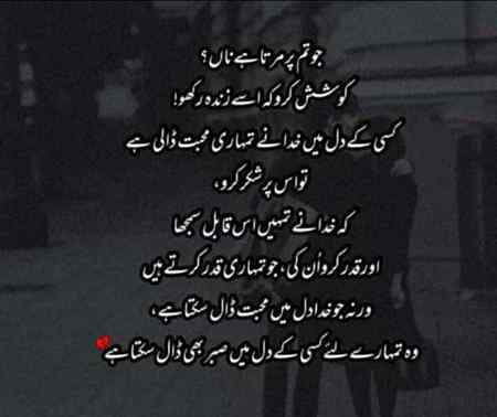 قدر کرو اچھے لوگوں کی