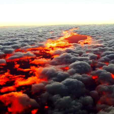 Beautiful view of cloud and sunrays🔥