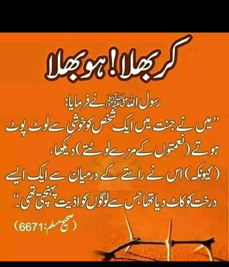 کسی بھی نیکی کو حقیر نہ سمجھیں کیا پتا وہ آپ کی بخشش کا ذریعہ بن جائے۔