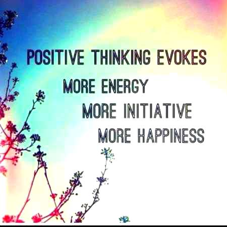 Positive thinking can do that...