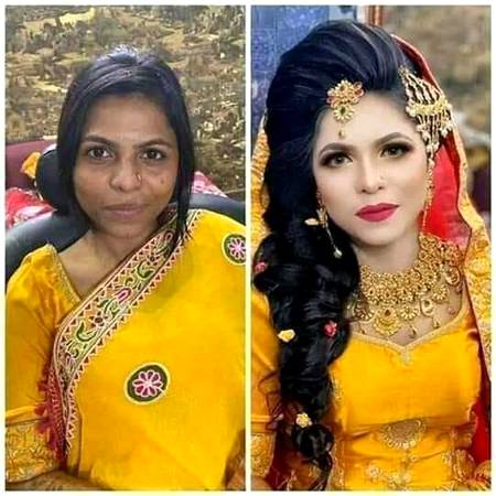 حقیقت کو چھپایا ہم سے کیا کیا اس کے میک اپ نے

جسے لیلیٰ سمجھ بیٹھے تھے وہ لیلیٰ کی ماں نکلی