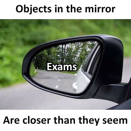 Exams..)=/=(