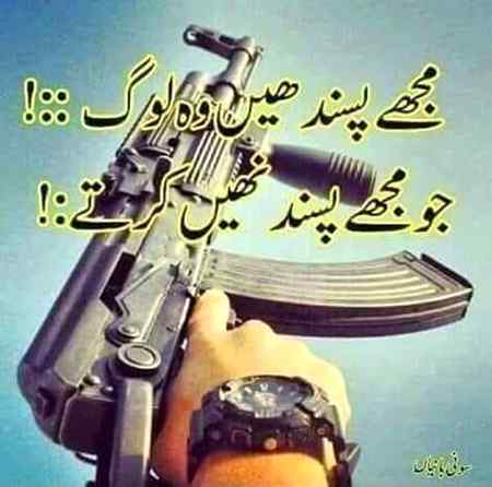 کم از کم منافقت تو نہیں دکھاتے ۔مجھے دلیر دشمن پسند ہیں منافق دوست نہیں۔