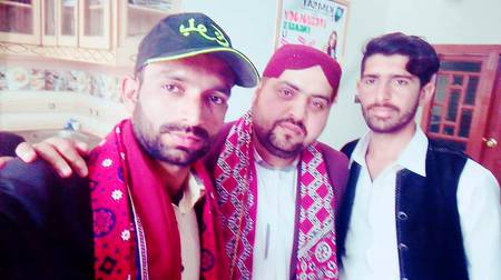 with my best teacher and friends