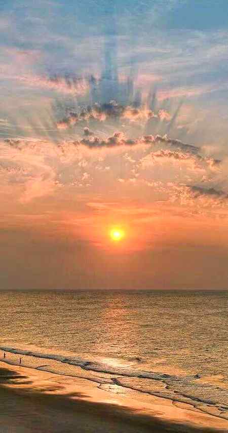Beautiful soft pic of sunset 😍😍