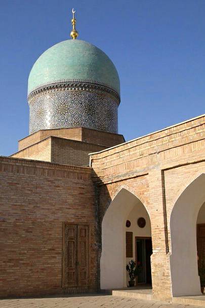 Telyashayakh (khast imam) Mosque, Tashkent, Uzbekistan💕💕