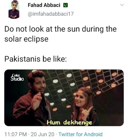 Le Pakistanis🤭