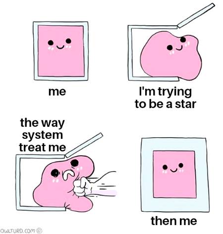 It's reality not fun