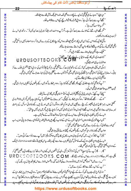 Title = Jannat kay patay.
Writer = Nimra Ahmed.
Total Pages 22.