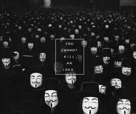 An idea can't be destroyed