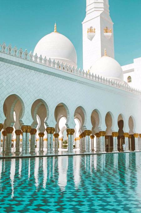 Beautiful Masjid in Abu Dhabi❤❤