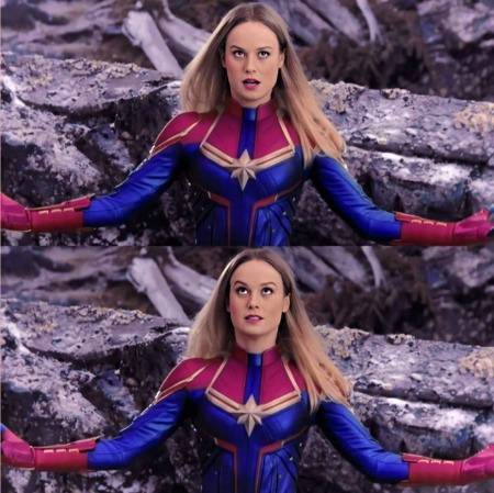 Brie at cm makeup and suit test