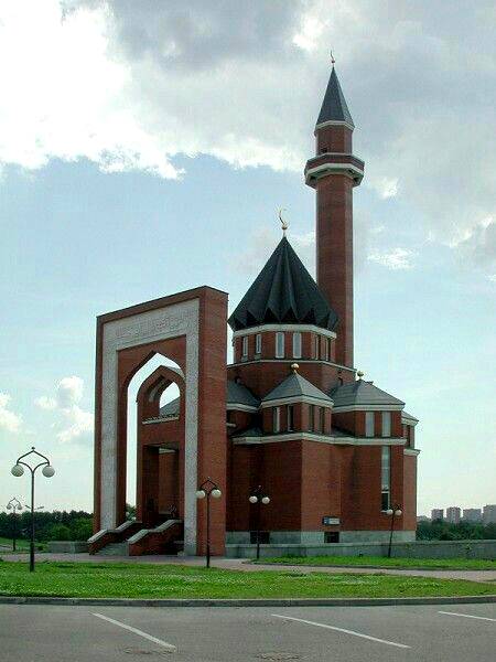 Beautiful Memorial Mosque ,Moscow💕💕